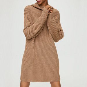 Aritizia Wilfred Montpellier Dress in Camel